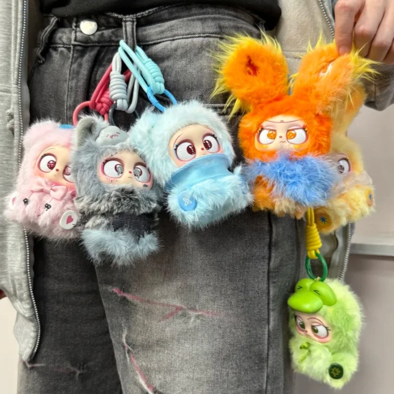 Baby Three Gazo Magic Doll Wars Series Vinyl Plush Blind Box Kawaii Anime Figure Surprise Bag Cute Plush Pendant Toys Girl Gifts