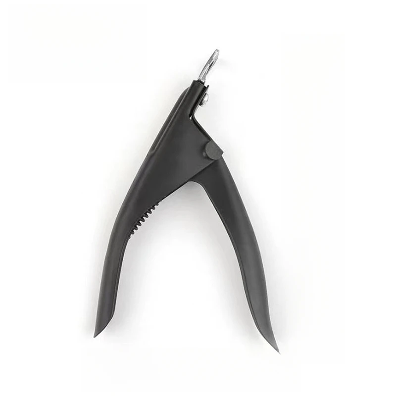 Professional Nail Capsule Cutter U-Shaped False Acrylic Nail Tips Cutter Stainless-Steel Cut Trimmer Manicure Scissors