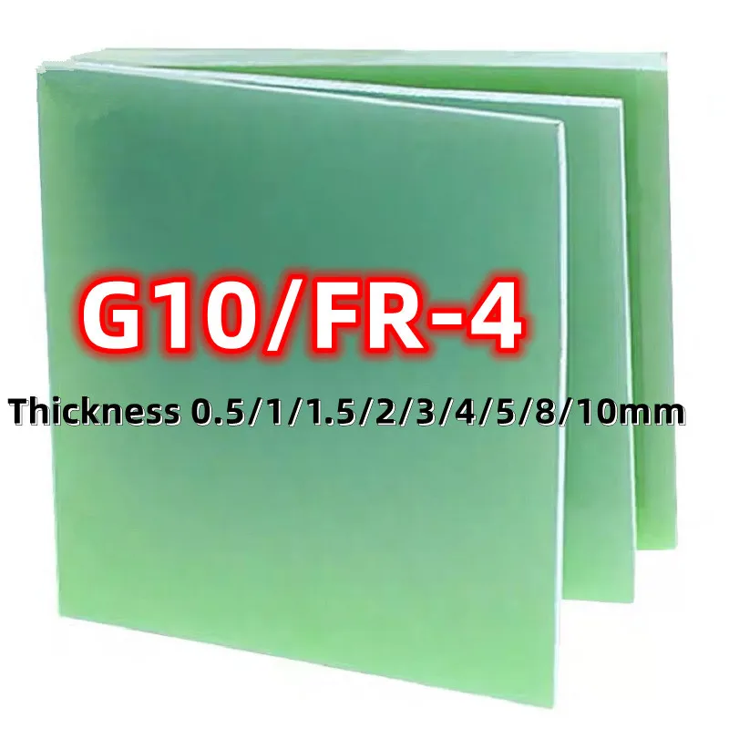 

500x500mm 1.5mm thickness FR4 Fiberglass Sheet Water-green G10 Epoxy Plate 3240 FR-4 Epoxy Resin Board Glass Fibre 3D Print