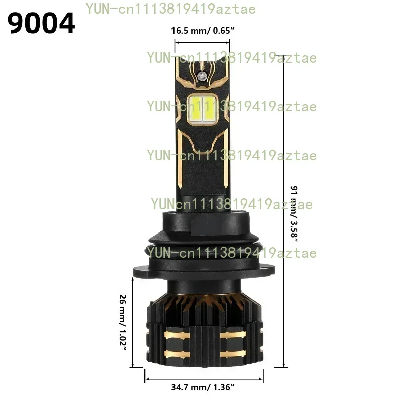 Series 110W LED Headlight Bulbs BUILT-IN Canbus Head Lamps Bulbs H1 H4 H7 H11 H13 9004 9005 9006 9007 9012 LED Bulbs