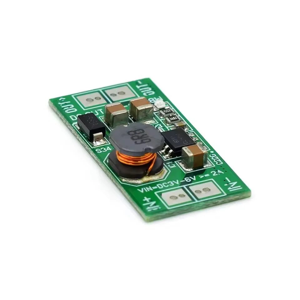 10pcs Low Voltage High Power Boost Regulator Module 8W 5V 12V DC Pad to DC Converter for Arduino