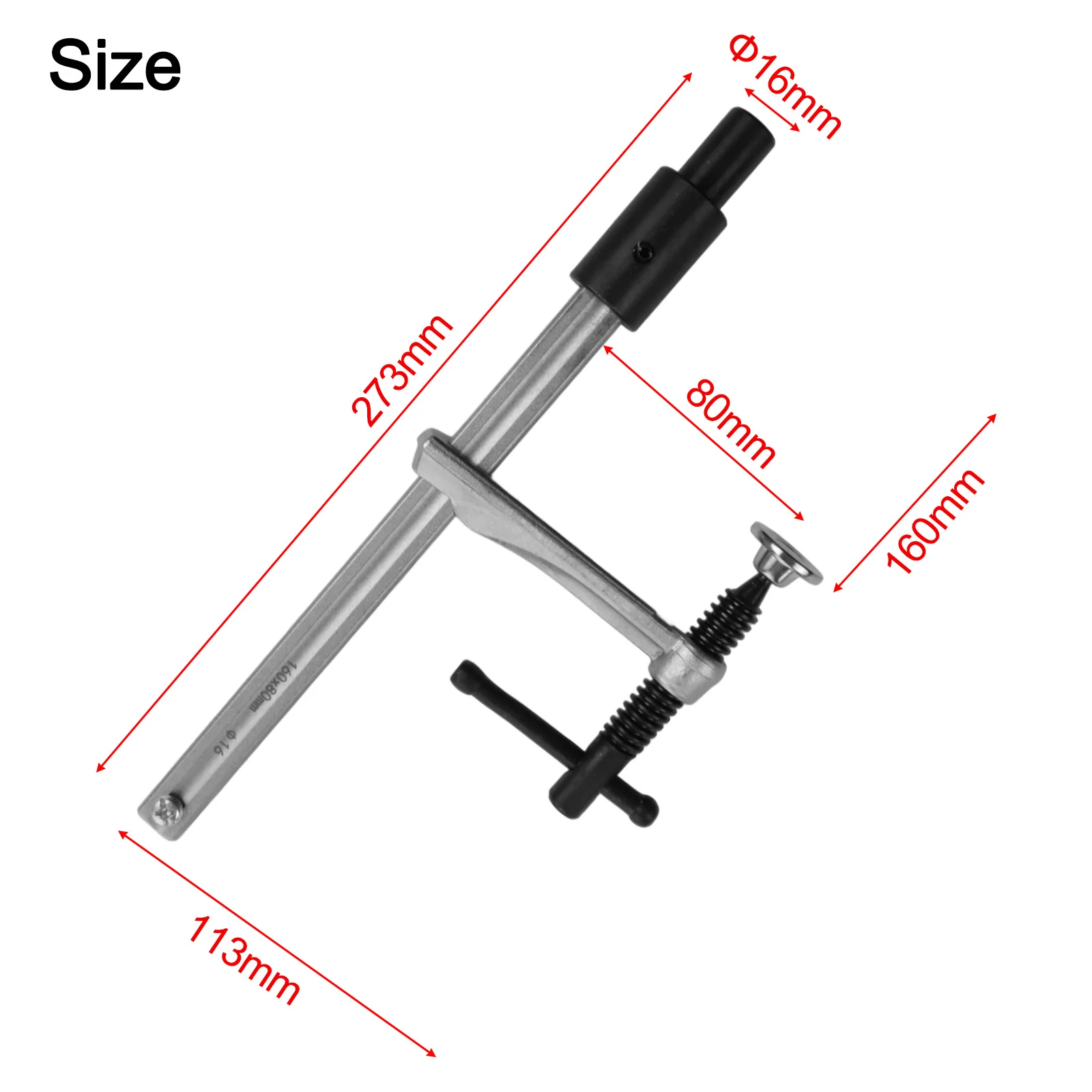 1PCS Holzbearbeitung Desktop Schnell Wirkende Halten Unten Clamp Schnelle Feste Clip Für Holzbearbeitung Bänke 16/28MM Loch werkzeug Metall Teile