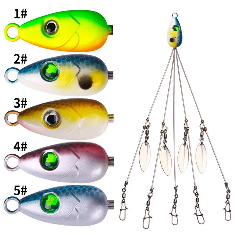 Bass Fishing Lure Kit Realistic & Vivid Fishing Bait Precise Topwater Lures For Largemouth Smallmouth Trout Snook Chum Salmon