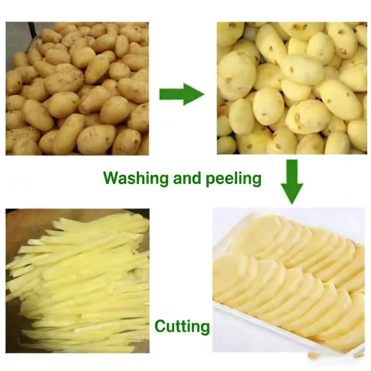 Picture 7: Best-selling commercial industrial potato peeling and slicing machine with excellent quality