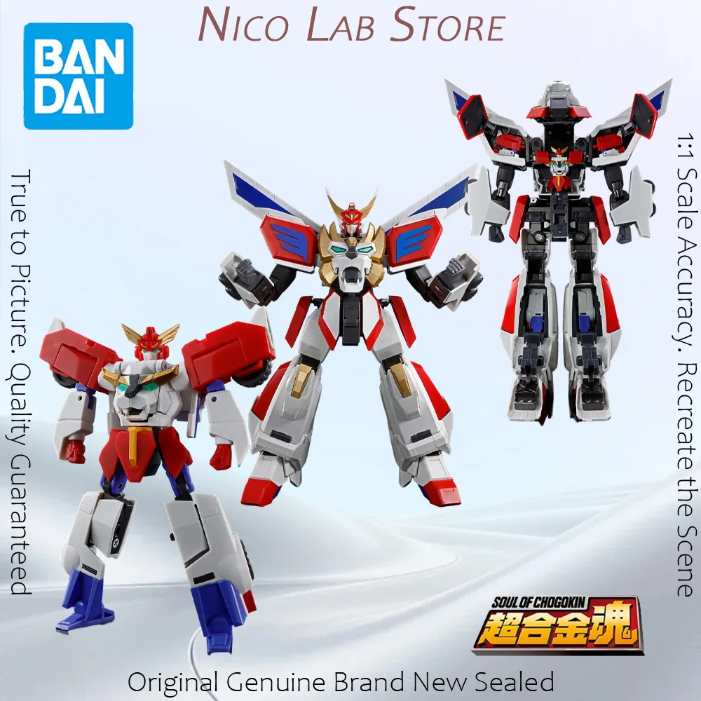 В наличии: BANDAI SOUL OF CHOGOKIN The Brave Fighter Exkizer GX-120 King Exkizer — Фигурка, модель, игрушка по аниме