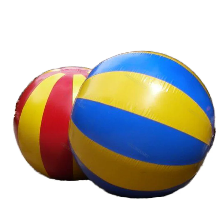 

Inflatable Race Ball Large Inflatable Beach Ball for Team Game Fun Sports
