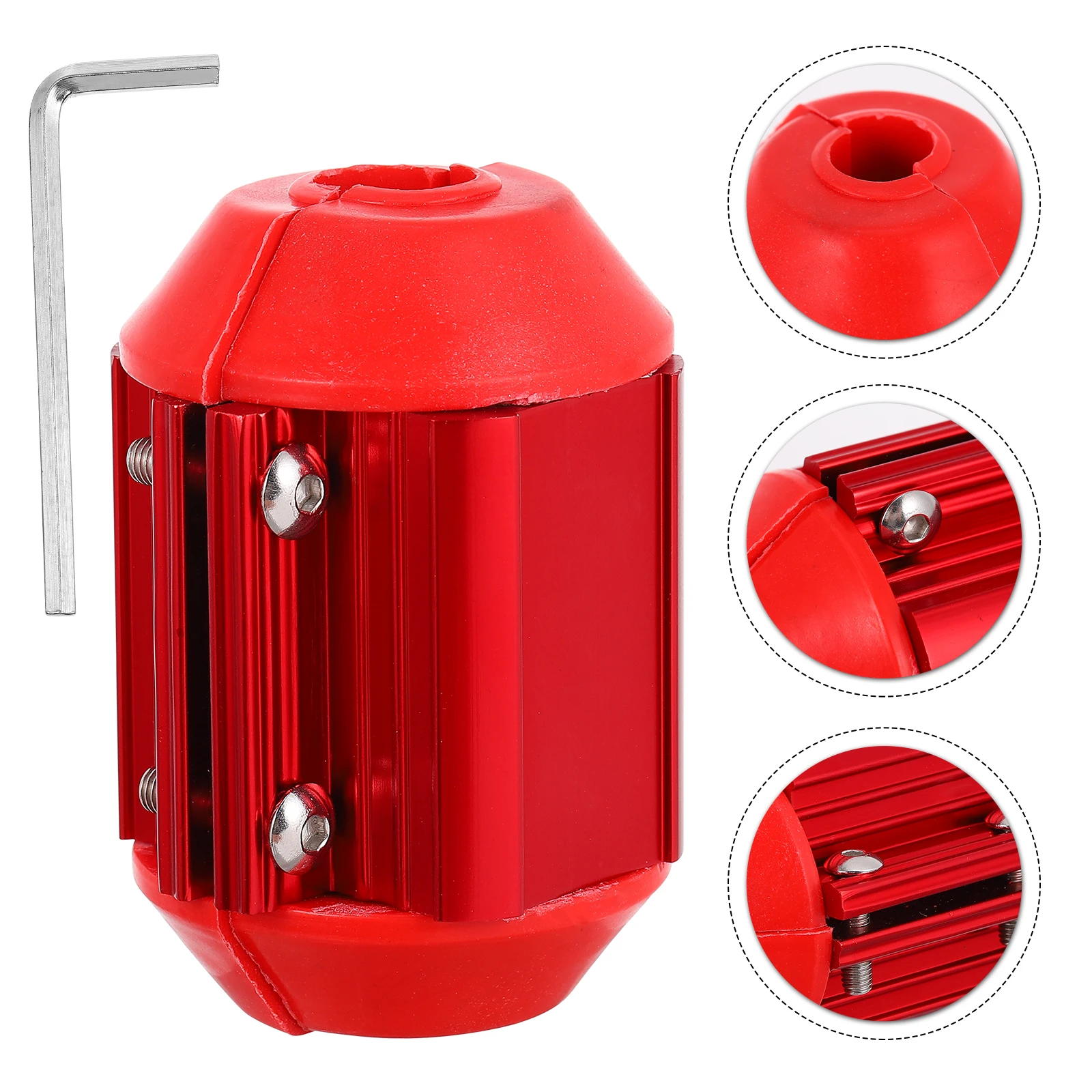 

Magnetic Car Economizer Universal Gas Oil Saver Aluminum Alloy Plastic Durable Easy Installation Improve Combustion