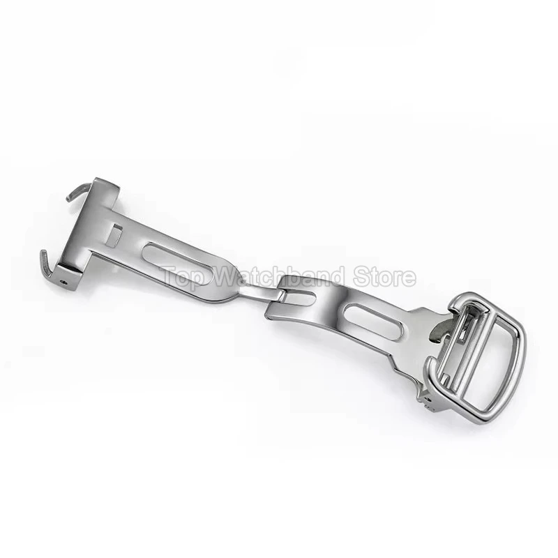 Original Style Folding Buckle Watch Buckle for Tank Calibre Ballon Bleu Solid Steel Watchband Accessory Durable 12 14 16 18mm
