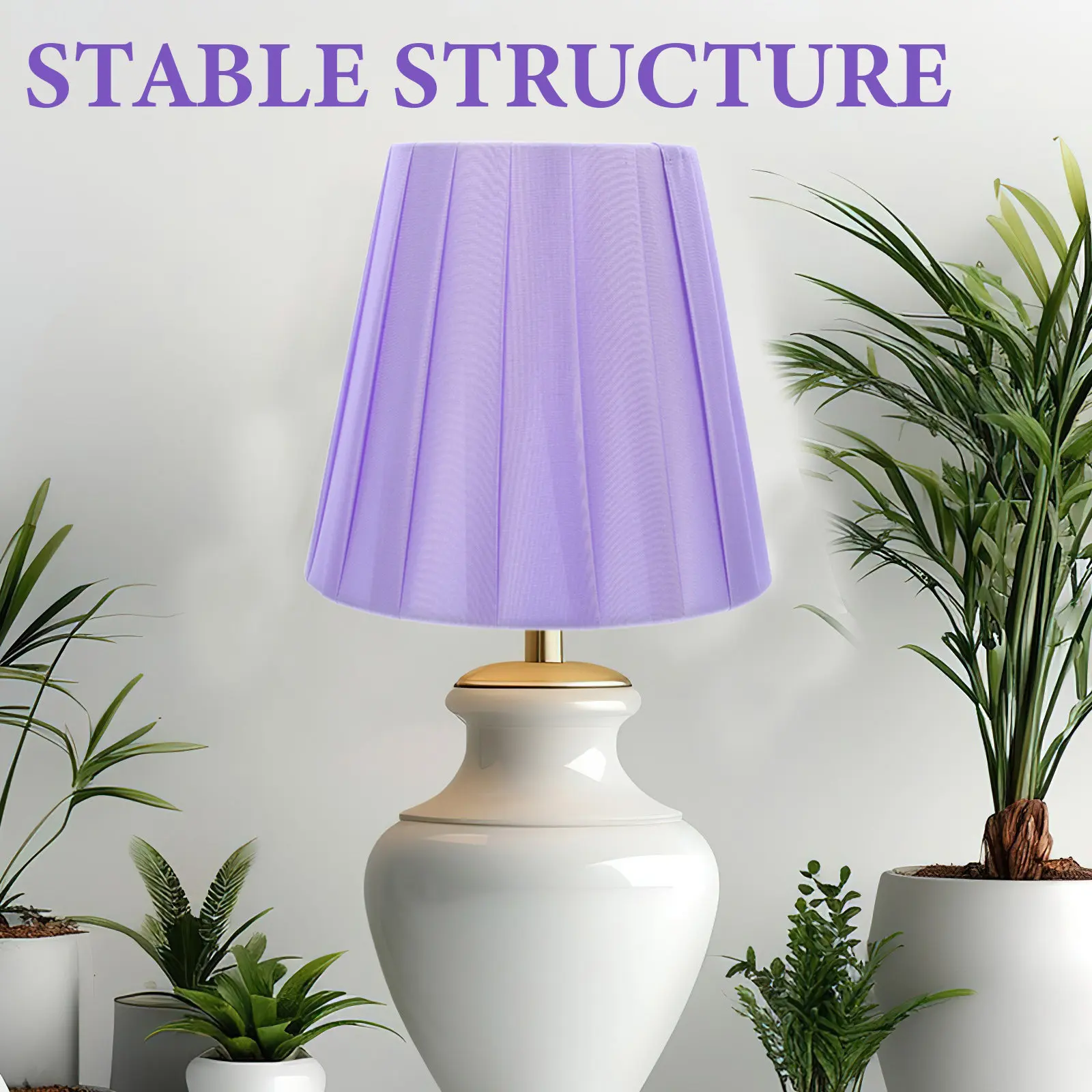 

1Pcs Fabric Art Lampshade Cloth Lamp Shade for Living Room Bedroom Decorative Light Cover Soft Eye Protection
