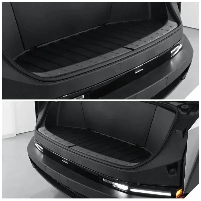 Front Trunk Threshold Strip for Tesla Cybertruck 2024 TPE Bumper Trunk Door Sill Protection Strip Car Modification Accessories view 5
