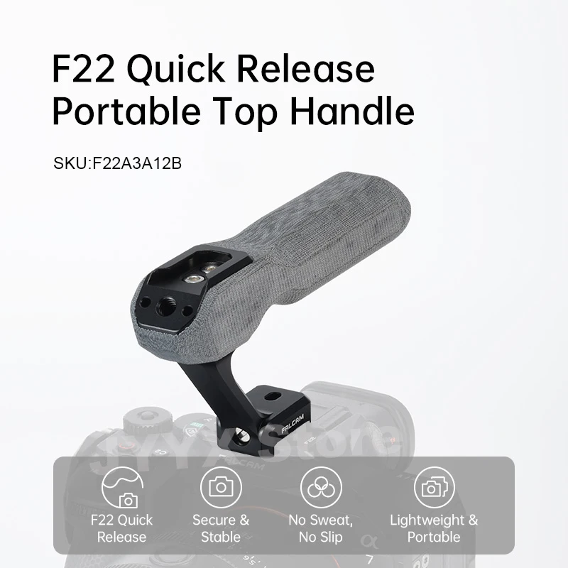Falcam F22 F38 Quick Release Series Basic Quick Release Plate Thread Adapter Five position Plate Cold Shoe Adapter Super Clam