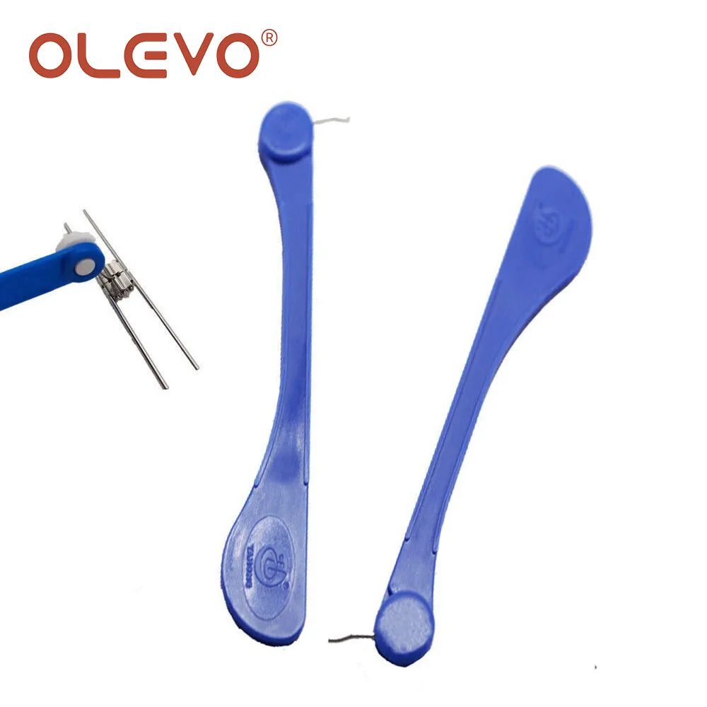 OLEVO 2 Pcs Dental Orthodontic Expander Swivel Keys Dentistry Expansion Screw Rapid Palatal Tools Odontologia Instruments