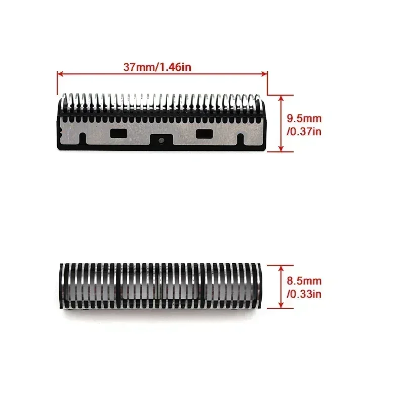 Originele Kwaliteit Vervanging Dubbel Verijdelde Blade Netto Cover voor Kemei KM-TX1 2026 Elektrisch Scheerapparaat Reparatie Accessoires Groothandel