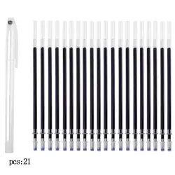 20/10pcs Heat Pen High Temperature Vanishing Erasable Fabric Leather Marker Refills Dissipation Fade DIY Craft Tailor Accessorie