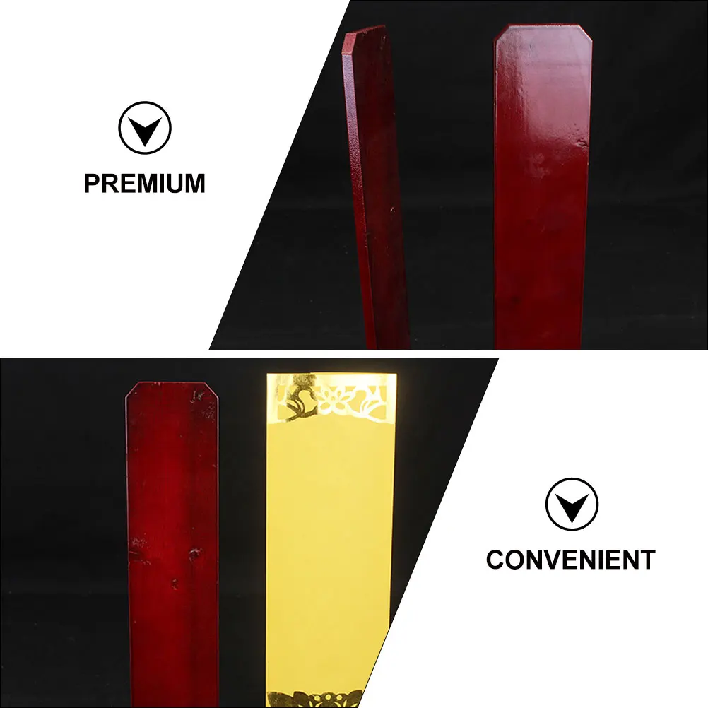 

Creative Tablet Frame For Home Worship Supply Offering Blank Plate Temple Furnishing Article Holy Decor