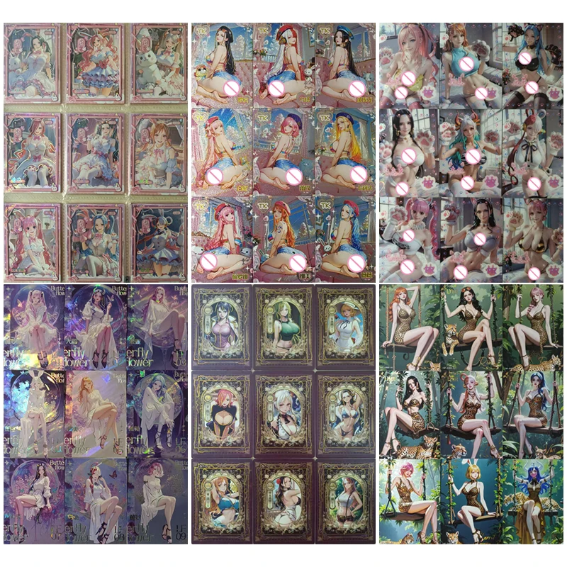 

Аниме One Piece TK PR LF LSR карты Нами Боа Хэнкок Ямато Нико Робин Коллекционные карты Рождественские подарки на день рождения Детские игрушки
