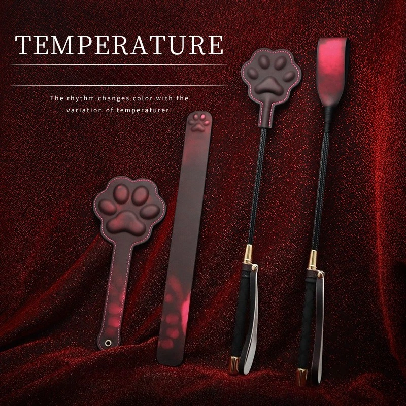 مجداف الردف على شكل كفوف القطط، لوح رذاذ BDSM اللطيف للبالغين، لعبة المبتدئين BDSM للعب الأدوار #2