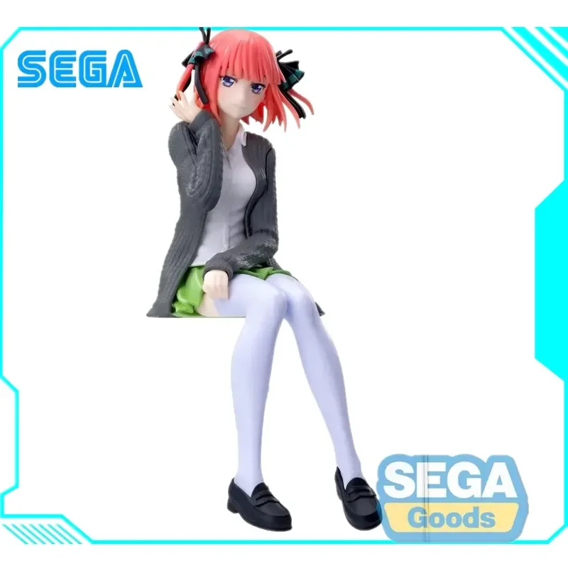 

In Stock SEGA Original The Quintessential Quintuplets Nakano Nino Premium Chokonose Figure Collectible Anime Model Toys Gift