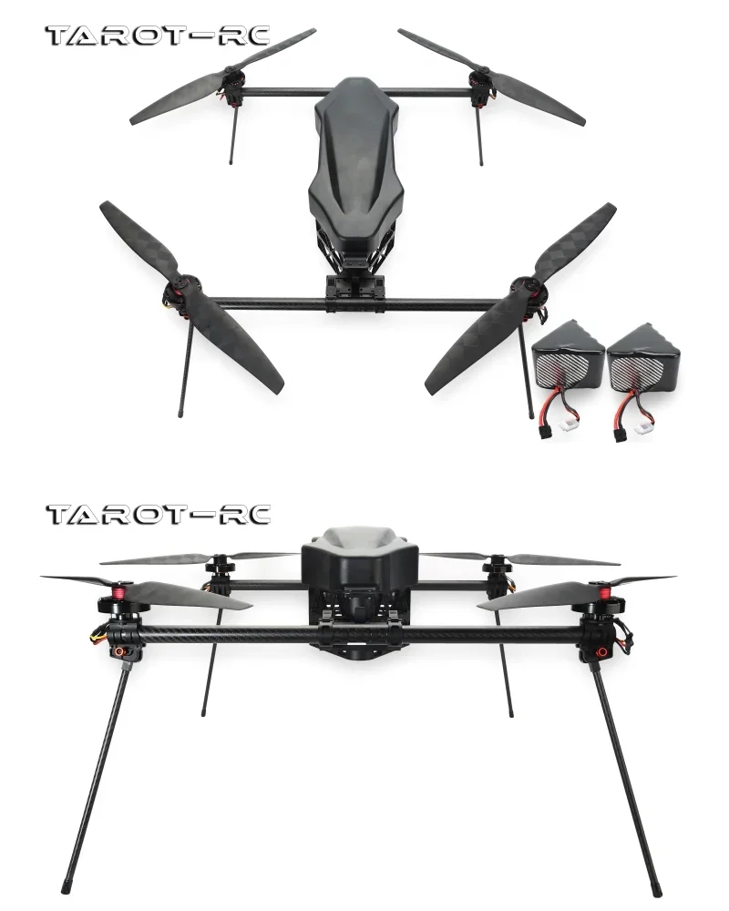 Tarot H720A Multirotor/Quadcopter/Long Endurance/H-Shape/All Aluminum Fuselage/With Battery