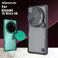 Nillkin iceblade Prop clear tranparent Camera Protection With Stand Back Cover Case for Xiaomi 15Ultra 5G