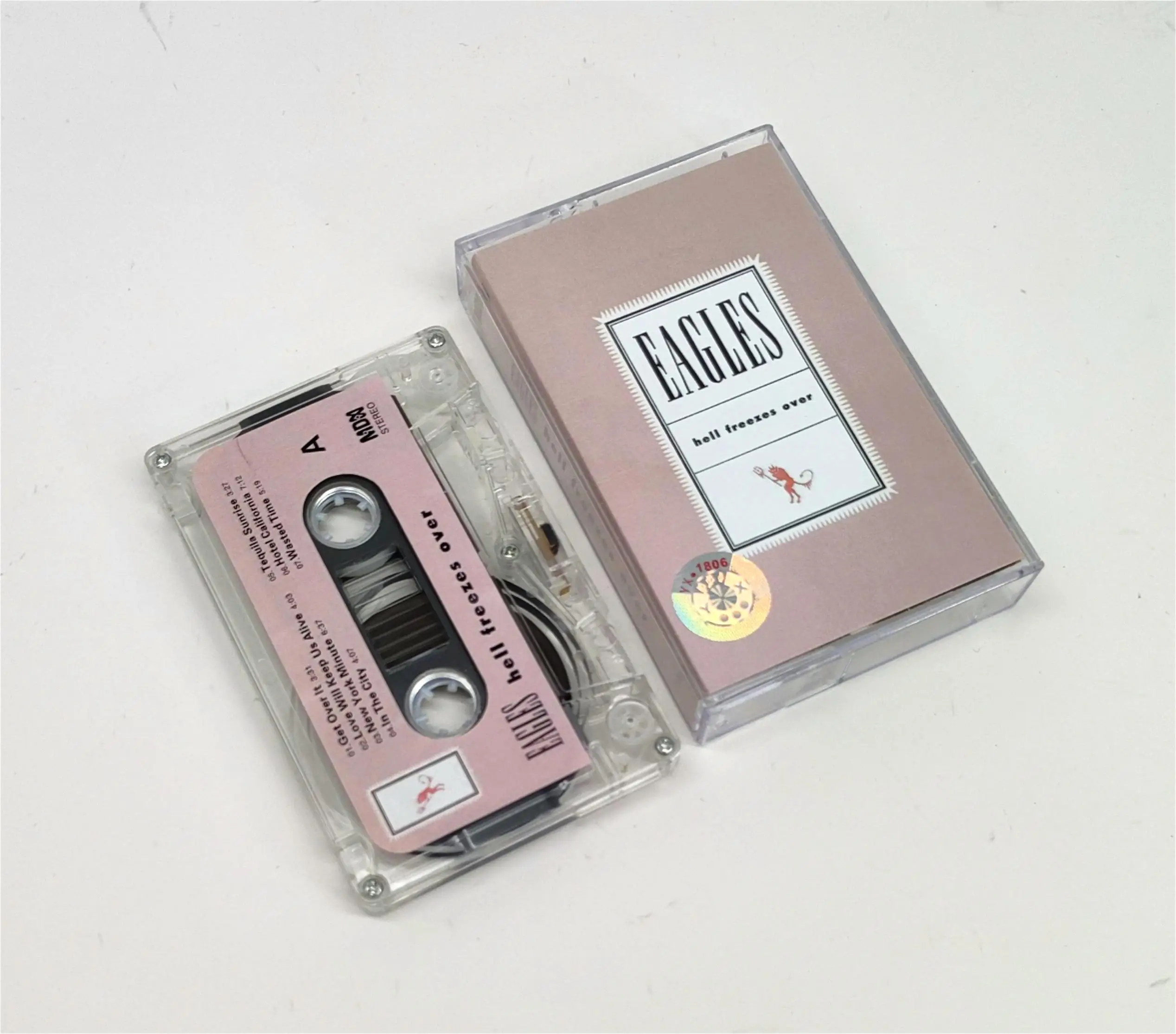 Retro Rock band Eagles Don Henley Music Tape Hell Freezes Over Album Cassettes Cosplay Walkman Recorder Car Soundtracks Box Gift