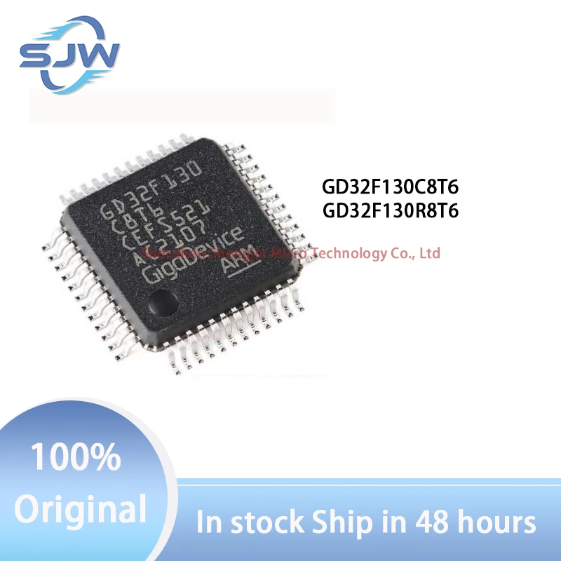 GD32F130C8T6 GD32F130R8T6 encapsulation LQFP48 LQFP64 ARM-M3 Single-Chip Microcomputer (MCU/MPU/SOC)