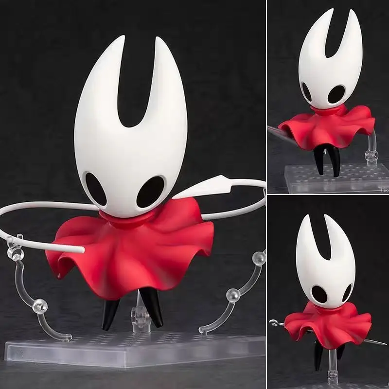 ホロウナイトゲームフィギュアかわいい 2195 放浪者リトルナイト 2196 ホーネット Q バージョンデスクトップコレクタブルフィギュアモデルおもちゃギフト