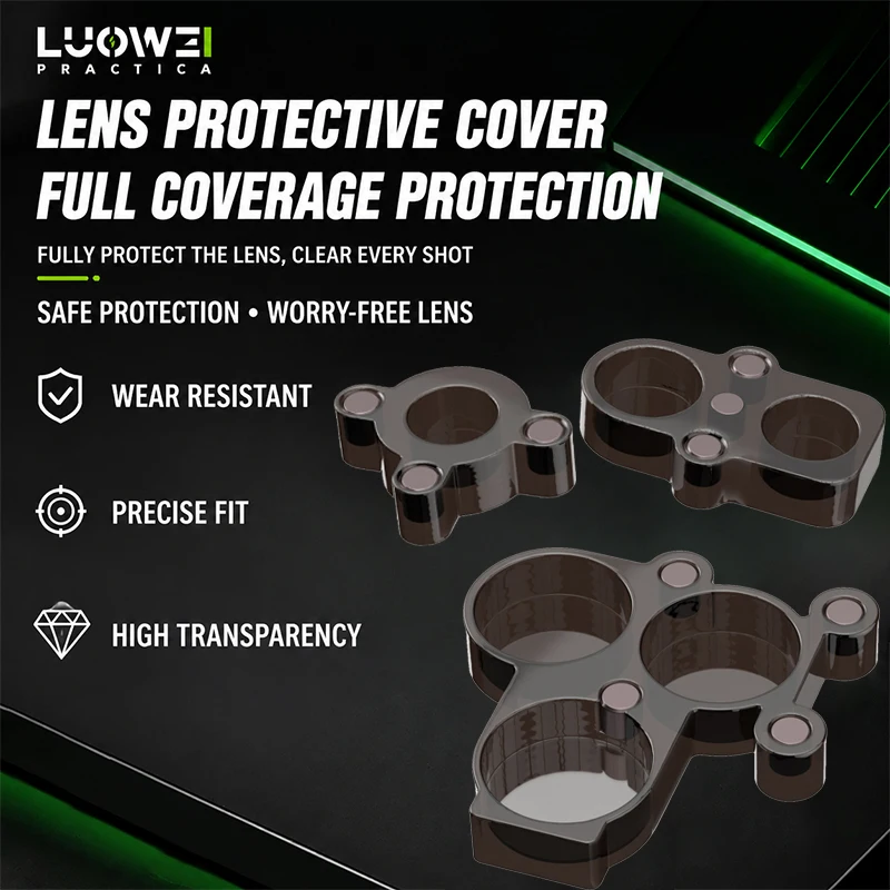 LUOWEI LW-125 Phone Camera Lens Cover Rear Camera Protection During Soldering Repair Shield Cover Dust Protector for IP6-17PM