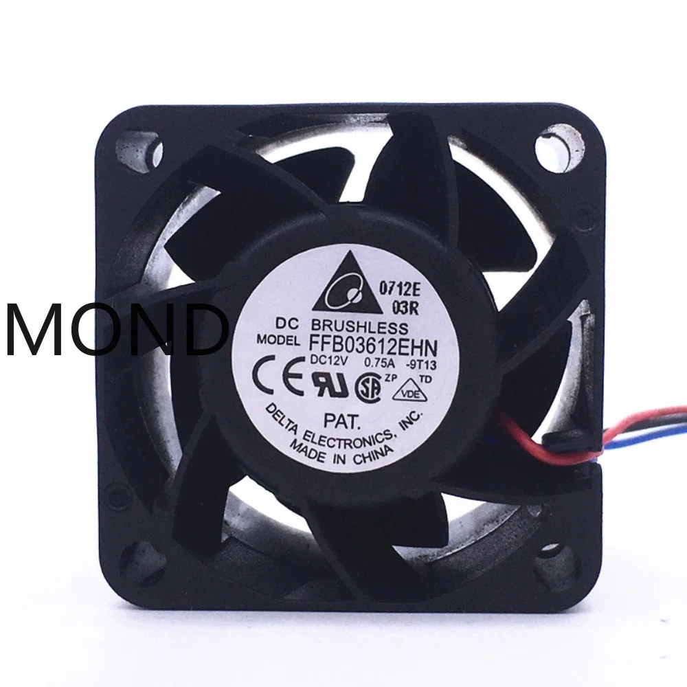 FFB03612EHN Delta 3628 12V 0.75A 3.6CM Miniature Double Ball Violent High Speed Fan
