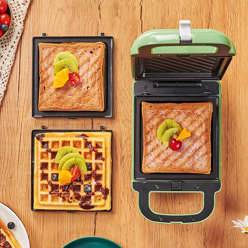 

Multifunction Electric Sandwich Maker Breakfast Toaster Waffle Maker Roast Meat Omelette Mold Cooking Machine for Breakfast