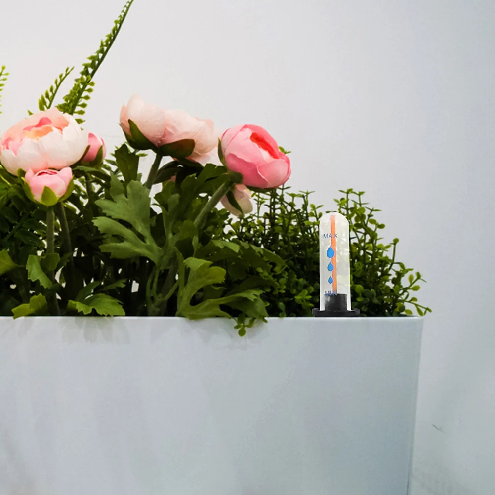 

4Pcs Water Level Indicator for Plants Long-Lasting Water Gauge with Bottom Buoy Detection Ideal for Flowerpots Gardens and Farms