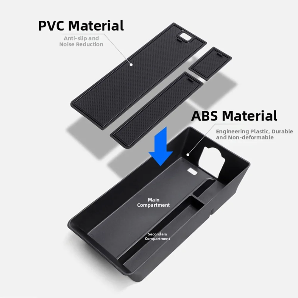 

Wireless Charging Center Armrest Storage Box for Toyota For Camry 2025 2026 Fits LE SE XLE XSE Nightshade 9th Generation Models