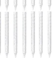 50Pcs Plastic Soil Aeration Tubes Ventilation Fertilizer Watering Pipe For Potted Plants Bonsai Care Garden Accessories Too