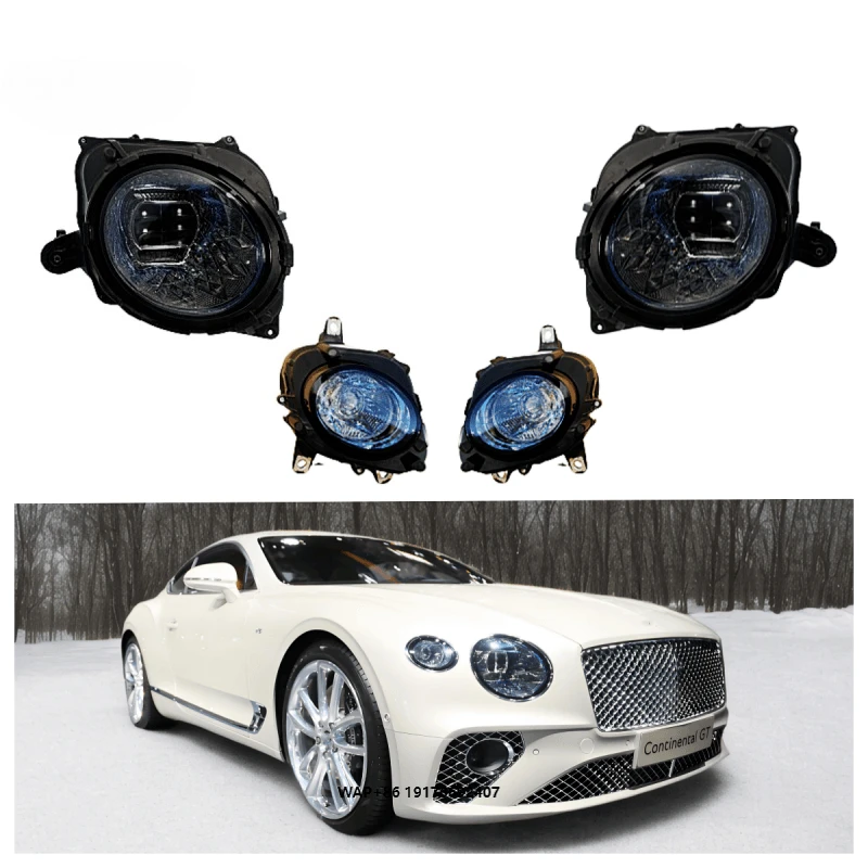 

Новые OEM LED фары для Continental GT 2020+ (номера деталей: 3SD941005, 3SD941006, 3SD953041, 3SD953042)