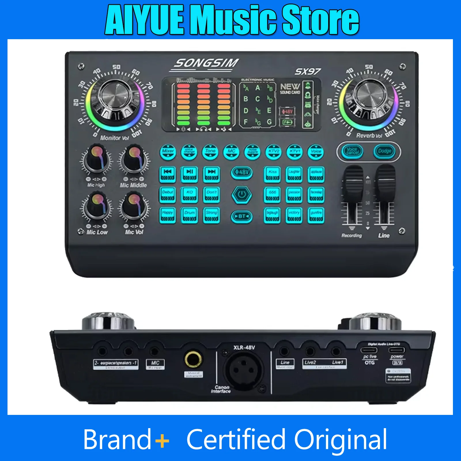 

Звуковая карта микшера, прямая трансляция, электронная коммерция, цифровая звуковая карта, многофункциональный микшер, портативный профессиональный, несколько звуковых эффектов