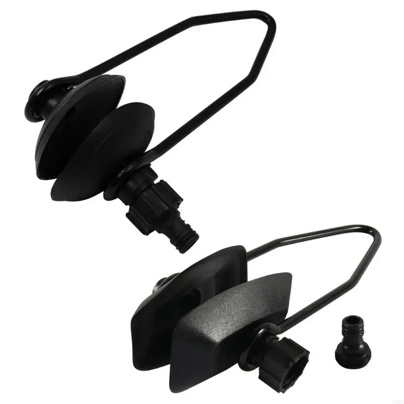 547C Universal Flush Away Sand Salt Dual Feed Motor Water Flusher Ear Muff Cups Suitable For Marine Boat Accessories