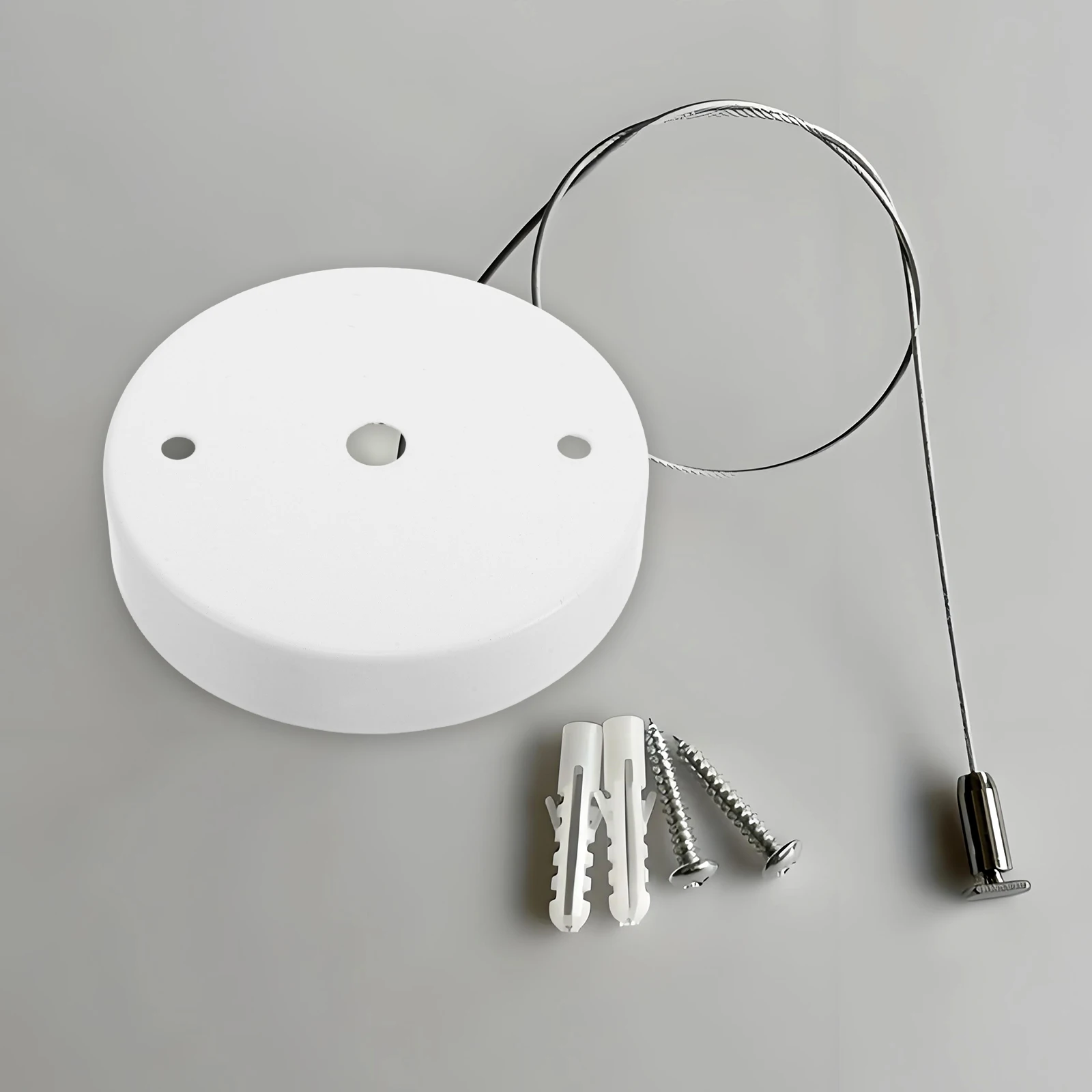 

DIY Pendant Light Accessories 100x20mm Round Ceiling Plate Fittings Mounting Bracket Kit for Lights Chandelier Parts Ceiling