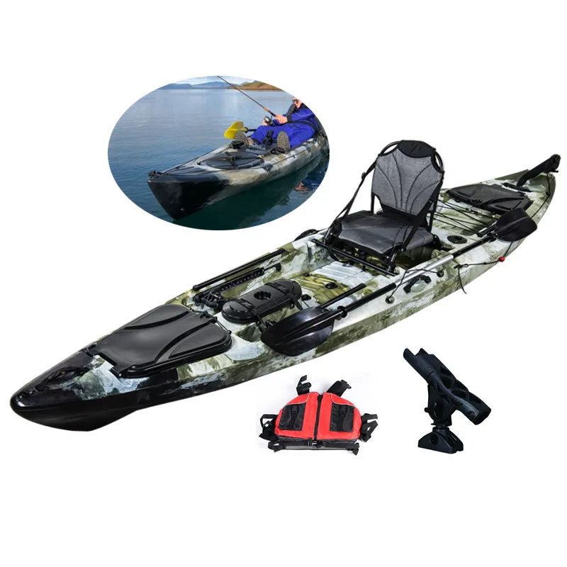 

Plastic Kayak Sit on Top Fishing for Men and Women LLDPE HDPE Kayak De Pesca