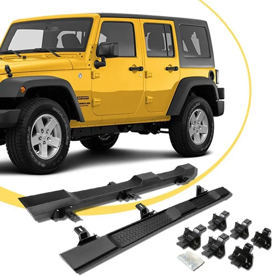 

ST 2007-2017 4x4 4door Car Offroad Auto Accessories Side Step for jeep wrangler Jk