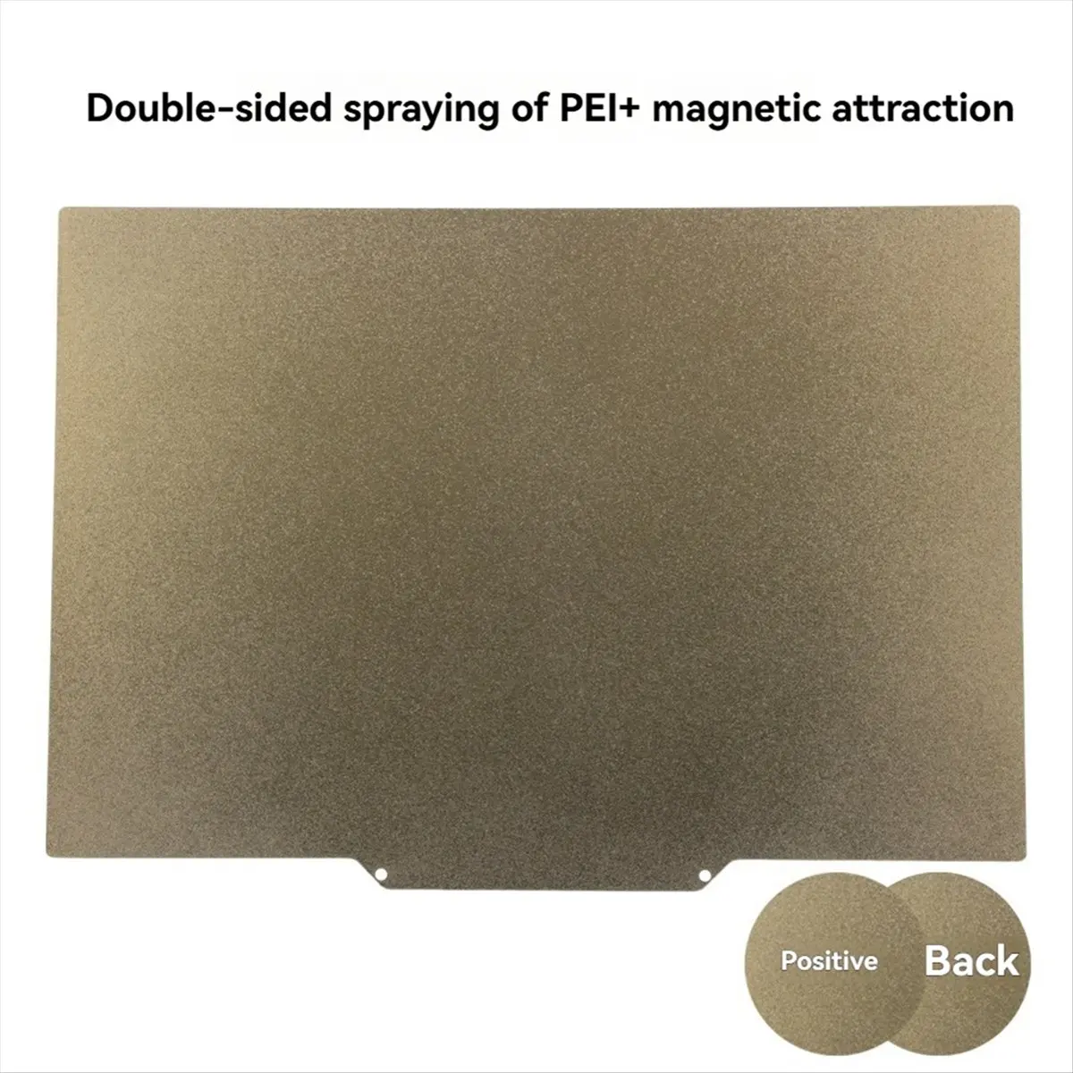 【~ New Y24A】3D Printer 310x210mm PEI Double Side Powder Coating Steel Sheet for 300x200mm Print Size Machines