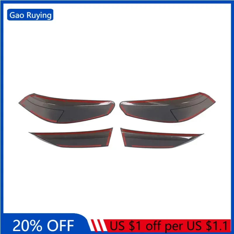 

Gao Ruying For BMW 2 Series F44 2020-2024 ABS Blackened Car Rear Tail Light Turn Signal Cover Decorate Car Accessories
