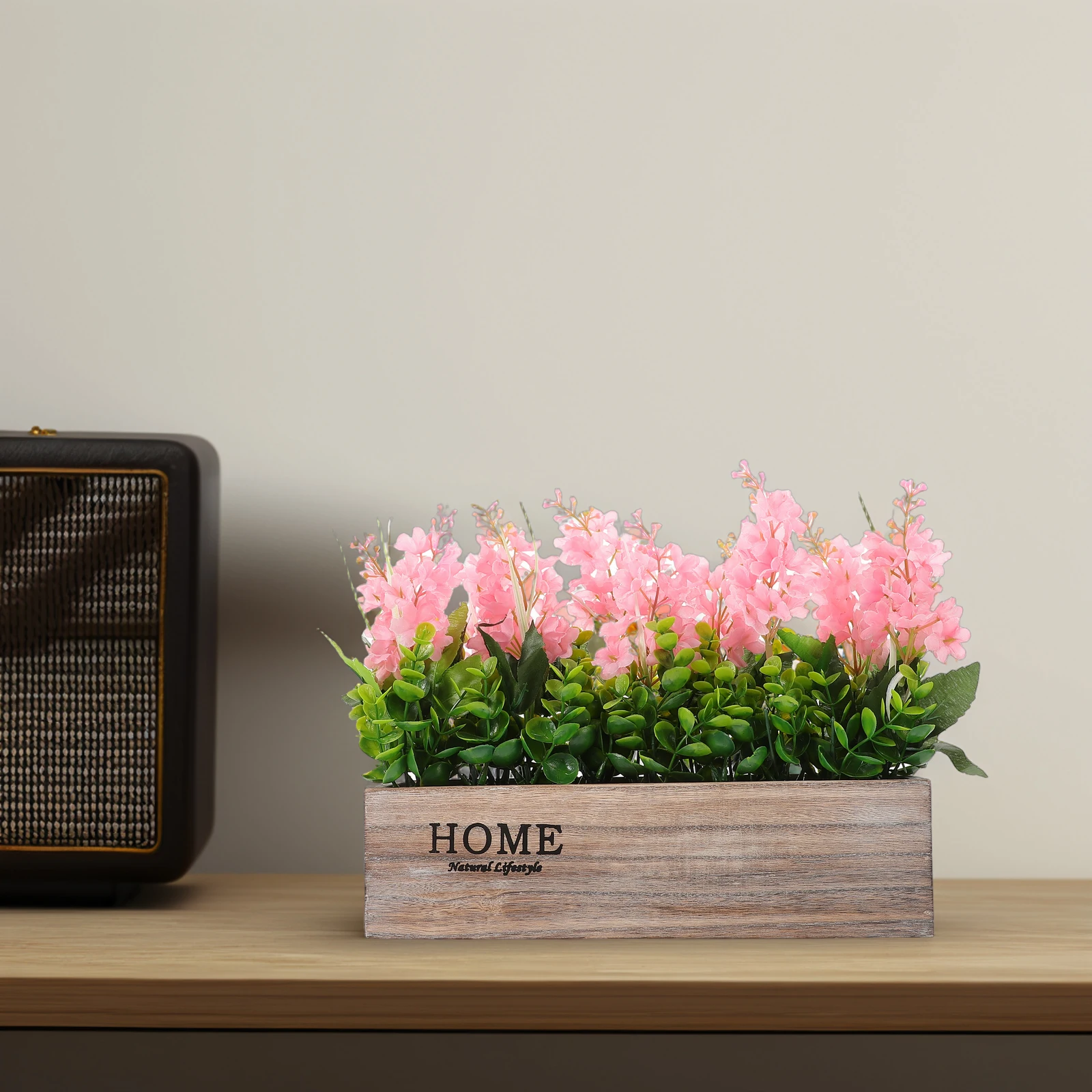 

1pcs Simulated Hyacinth Potted Plant Fake Flowers Silk Cloth Artificial Plants Home Wedding Decor Desktop Adornment Easy