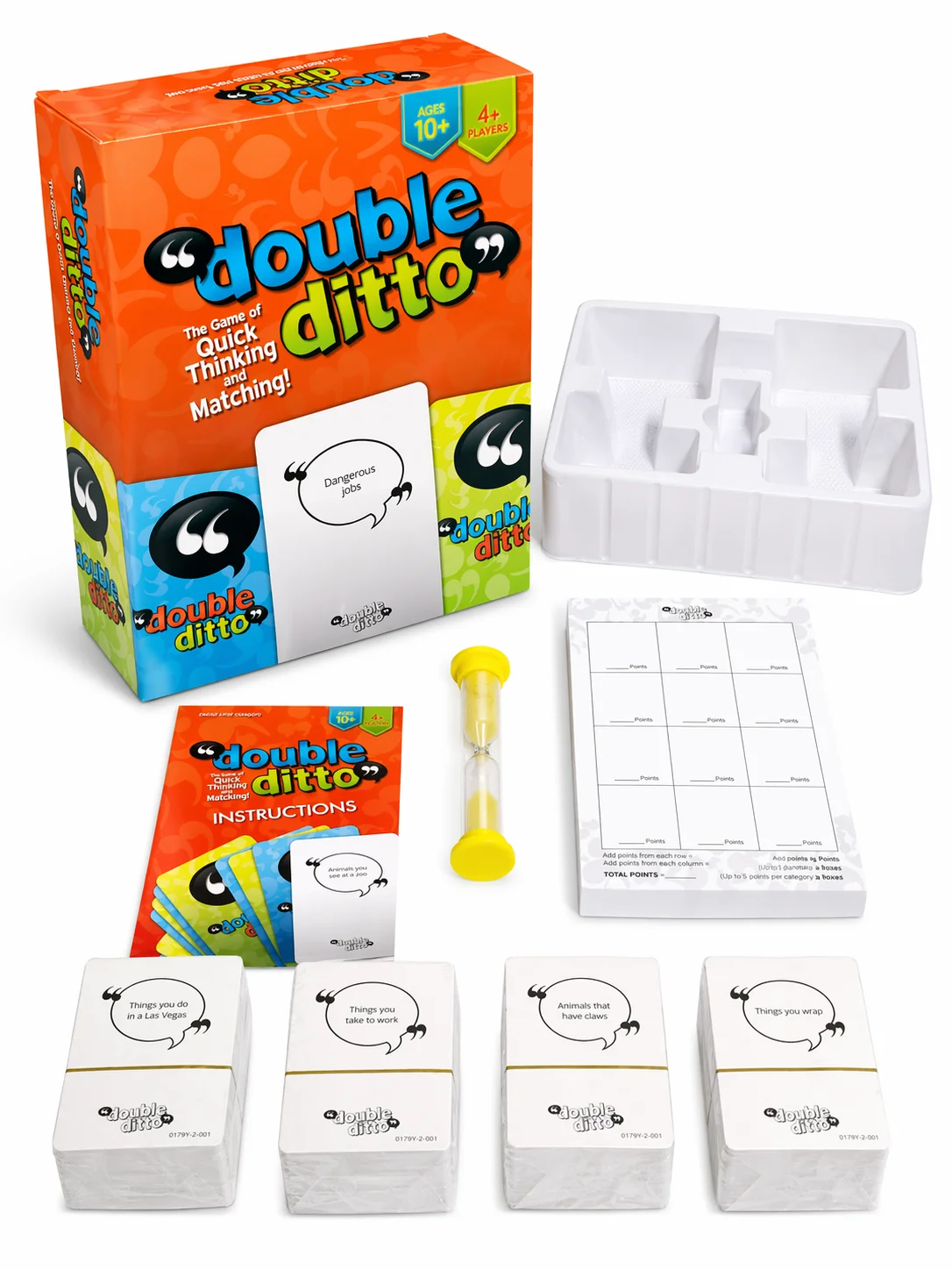 

Bestselling Double Ditto Quick Thinking Matching Party Game - Premium Fun Experience for Family Game Night - English Version
