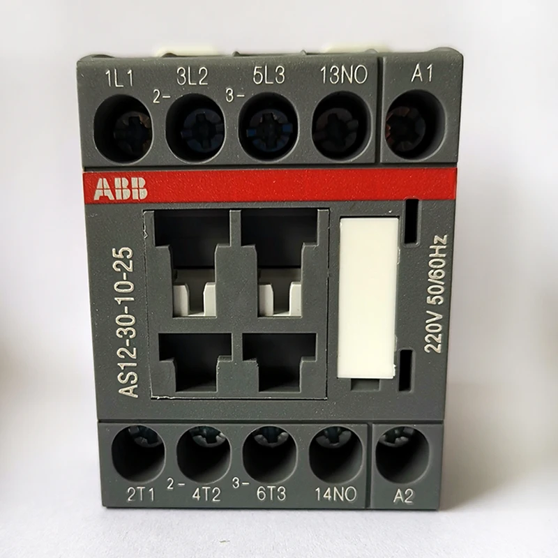 ABB AS12 3-pole contactors AC operated AS12-30-10-20  AS12-30-01-20  AS12-30-10-25  AS12-30-01-25  AS12-30-10-26  AS12-30-01-26