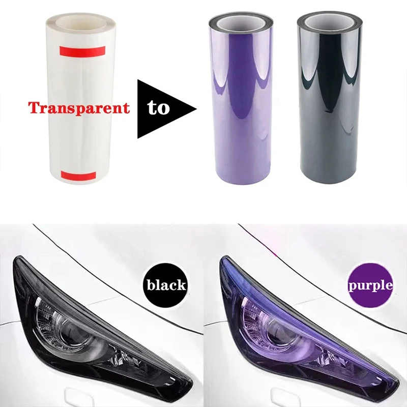 

Automotive TPU Headlight Film Intelligent Light Control Car Body Protection Film Repair Scratches Photochromic Modification Film