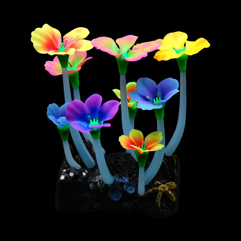 

Artificial Coral Decor Lifelike Safe Non Toxic Aquarium Decoration Accessories Water Plant Fake L scape nament Fish Tank Decor