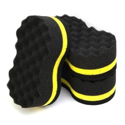 Esponja Nano para lavado de coches, herramientas de limpieza de ventanas de carrocería de coche, 3 capas, onda grande, alta densidad, súper absorción de agua, esponja de PU en forma de 8