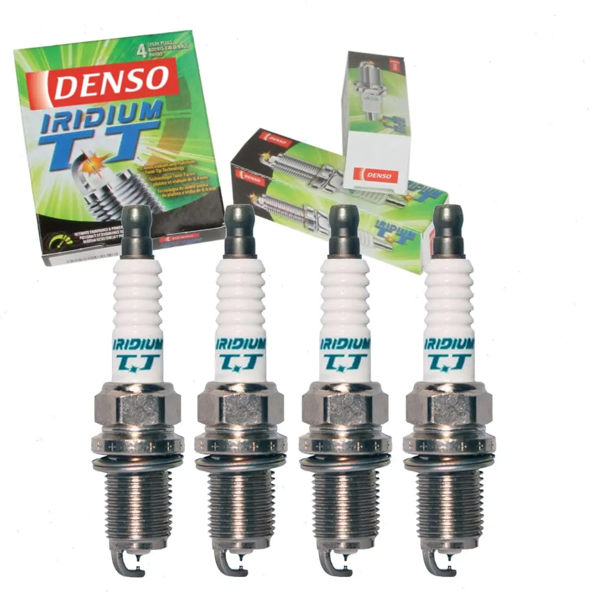 

4pcs Iridium TT Spark Plugs For Honda CR-V 2.0L 2.4L L4 2000-2009