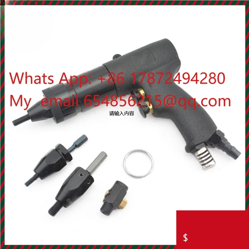 1PC HG-0610 Pneumatic Riveting Nut  M6/M8/M10 Self-locking Pneumatic Riveting  Air Rivet Nut  Tool