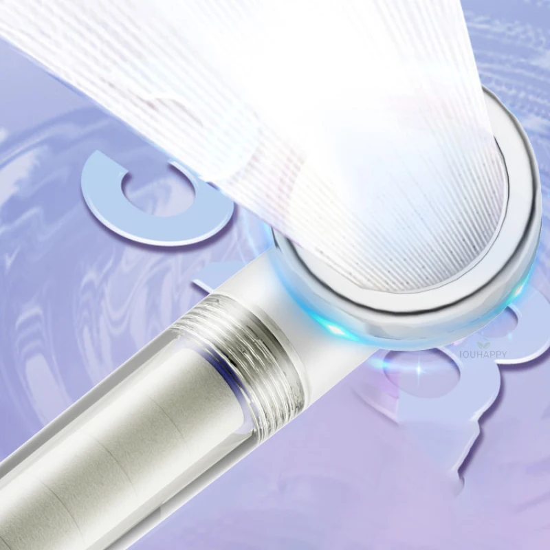 

Портативная мини-распылительная насадка для душа с большим расходом воды, душевая насадка высокого давления с фильтром для отелей, аксессуары для ванной комнаты